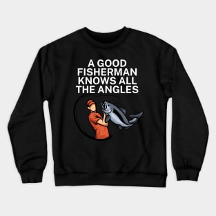 A bad day of fishing is still better than a good day at the office Crewneck Sweatshirt